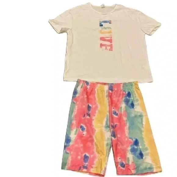 New SHEIN Kid’s 2-piece Matching Shorts & Top Sz. 11-12y NWT - Picture 2 of 6